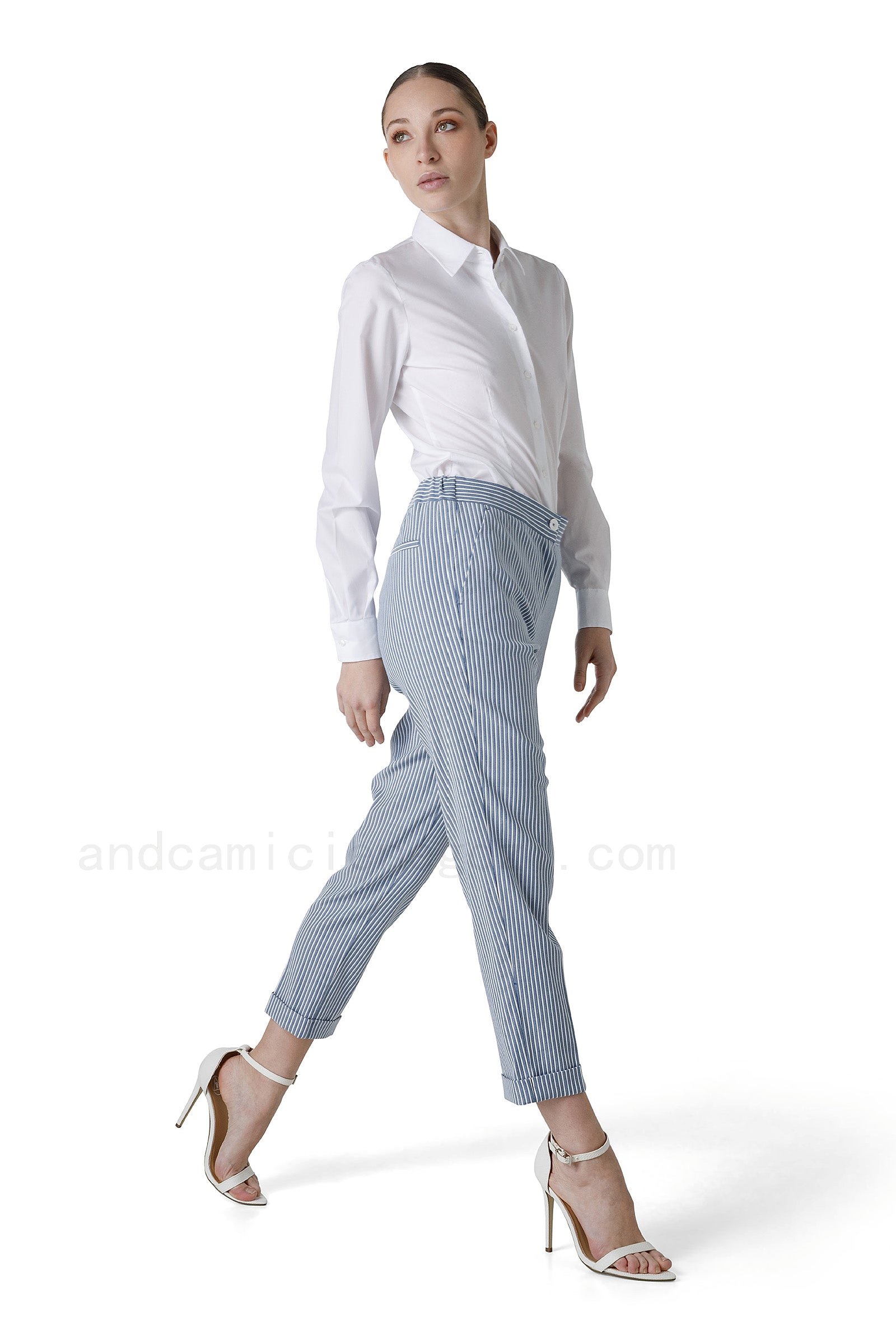(image for) Outlet And PANTALONE A RIGHE F08168866-0452 Negozi